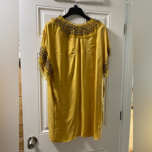 Valentino Embroidered Silk Mini Dress 6 - Picture 12 of 12